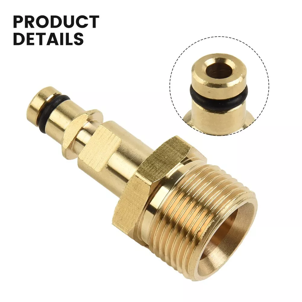M22 Adapter High Pressure Washer Hose Pipe Quick Connector Convert