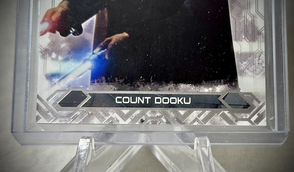 2017 Topps Star Wars Masterwork - Count Dooku - Base Card #6 - Image 4 of 4