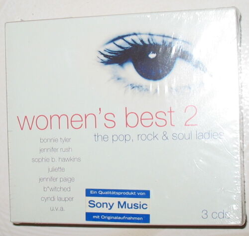 WOMEN'S BEST 2 - THE POP, ROCK & SOUL LADIES - NOWY W OPAKOWANIU - 3 CD - Zdjęcie 1 z 4