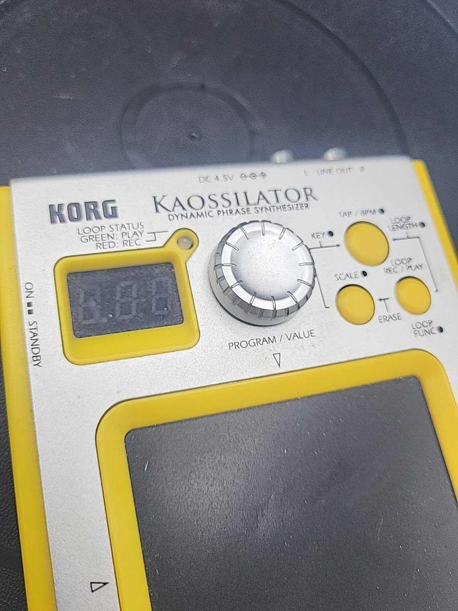 Korg Kaossilator KO-1 (KO1) Dynamic Phrase Synthesizer Touchpad