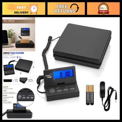 Digital Postal Shipping Scale 110lb/50kg - 0.1oz/2g Precision, Hold Function, Wa