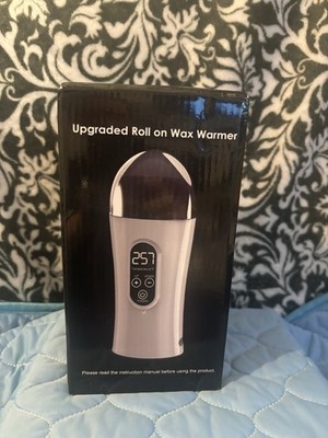 Upgraded Roll-On Wax Warmer 40W with Digital Display for Legs & Arms