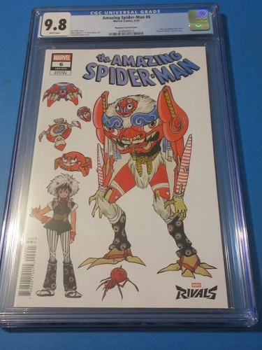 Amazing Spider-man #6 Momoko variant  CGC 9.8 NM/M Gorgeous Gem Wow