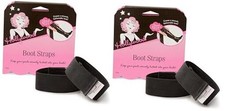 Hollywood Fashion Secrets Boot Straps, Adjustable, 2 Count Pack of 1