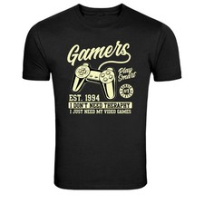 Gamers Play Smart Video Game Controller Graphic T-Shirt
