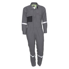 MCR SAFETY SBC101148 Flame-Resistant Coverall,48 Size 55UY09