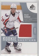 2017-18 SP Game Used Rookie Sweaters 20/199 Riley Barber #RS-RB 0cc