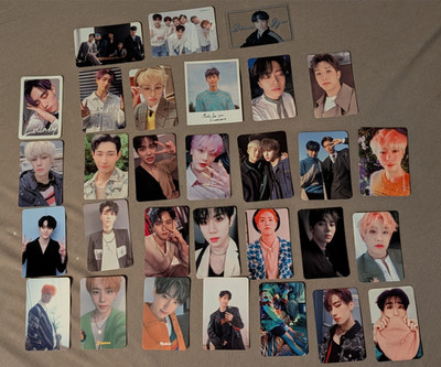 Verschiedene KPOP Fotokarte, Stray Kids, EXO, Monsta X, VAV, ASTRO, GOT 7