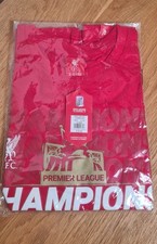 Image of Liverpool FC Kids T-Shirt Premier League Champions 2019/20 Red 9–10 Years