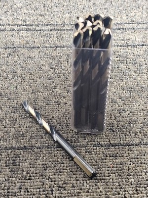 (QTY 12) ALFA TOOLS BBML74214: HSS Blitz Bit Mechanic's Length Drill Bit 17/64