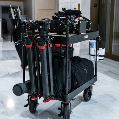 Proaim Bowado Pro 36'' Video Production Camera Cart | Payload: 200kg / 440lb