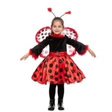 Girls Ladybug Halloween, Dress-Up, Cosplay Costume