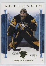 2022-23 Upper Deck Artifacts Goalies Yellow 44/50 Tristan Jarry #143 14hk