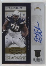 2013 Panini Contenders Playoff Ticket /99 DJ Fluker #124 15w6