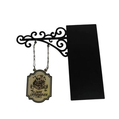 Bücherregal-Teiler mit Kette Ornamental Deko Elegant für Leseecke,