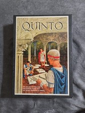 QUINTO Game of Fives Board Game 3M 100% COMPLETE 1964