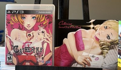 Catherine (Sony PlayStation 3, 2011) Complete W/ Manual and Art book! CIB!