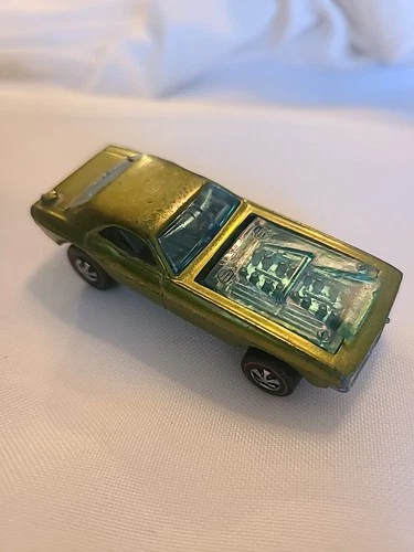 1970 Hot Wheels Redline BYE FOCAL Light Green