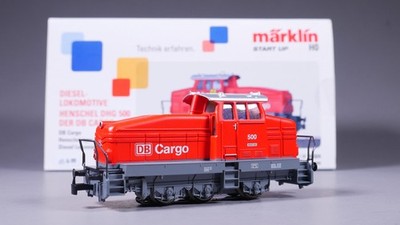H0 AC Märklin 36504 Diesellok Henschel DHG 500 DB Cargo mfx Sound OVP #NP_1054