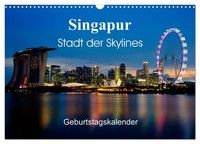 "Calendar 2027 · US Version · Singapore City Of Skylines (Wall Calendar 2027 17\""