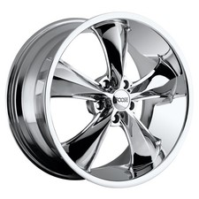 Cpp Foose F105 Legend Wheels 17x8 F 18x8 R 5x4.75 Chrome