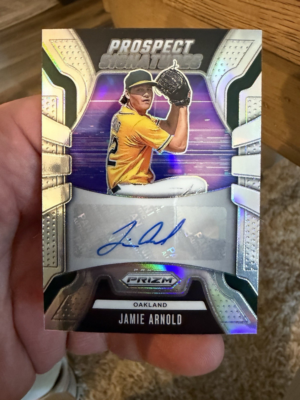 JAMIE ARNOLD 2026 PANINI PRIZM AUTOGRAPH PROSPECT AUTO