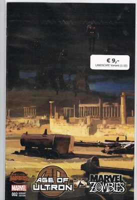 AGE OF ULTRON VS MARVEL ZOMBIES #2 VARIANT LANDSCAPE VAR (1:10) MARVEL COMICS