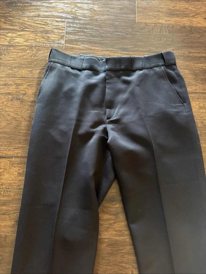Vintage Flying Cross Uniform Pants Size 38R Blue - Image 2 of 4