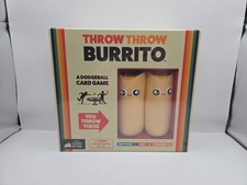 Throw Throw Burrito Card Game 2024 New Sealed Party Game by Exploding Kittens