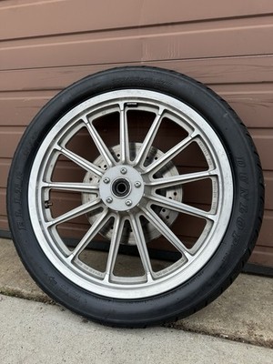 Harley 19  Front 13 Spoke Mag Wheel Rim Dyna Sportster FXR