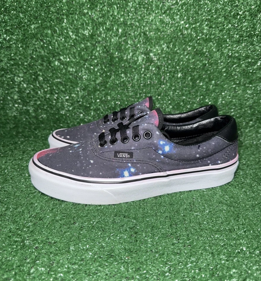 Vans Zapatos Clásicos Para Mujer Talla 8.5 Púrpura Cosmic Galaxy Space Cosmos Foto 4 de 4