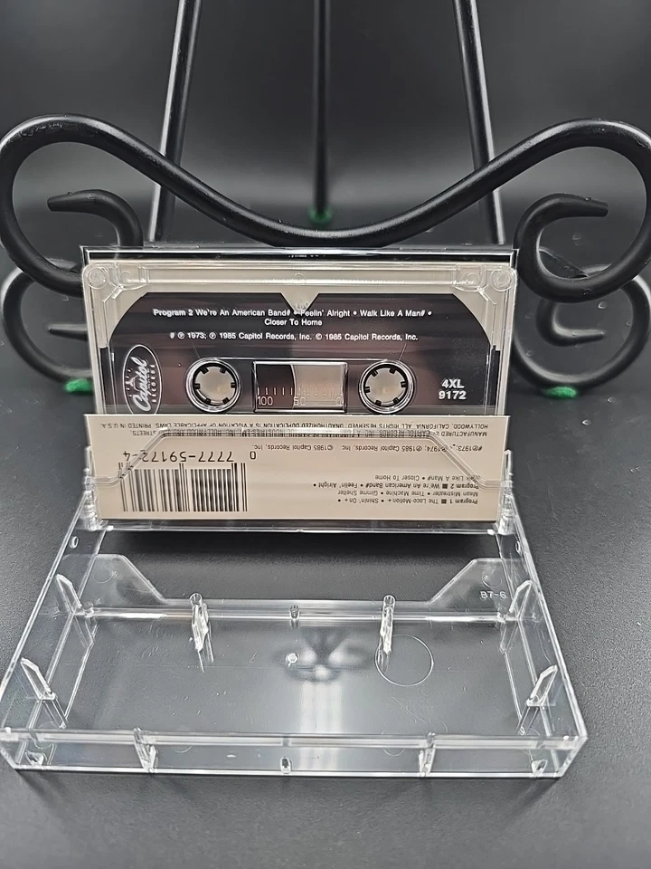 Grand Funk The Best of Grand Funk 1985 Cassette Capitol 4XL-9172 Excellent  - Image 3 of 4