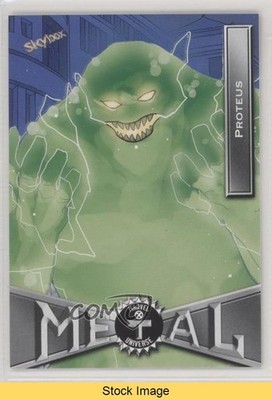 2020 Upper Deck Marvel X-Men Metal Universe Blue Proteus #51 READ 17wg