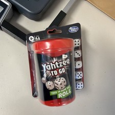 Yahtzee to Go Travel Dice Board Game Hasbro Brand New