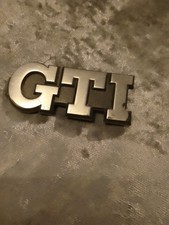 Volkswagen golf GTI badge logo plastic see photos