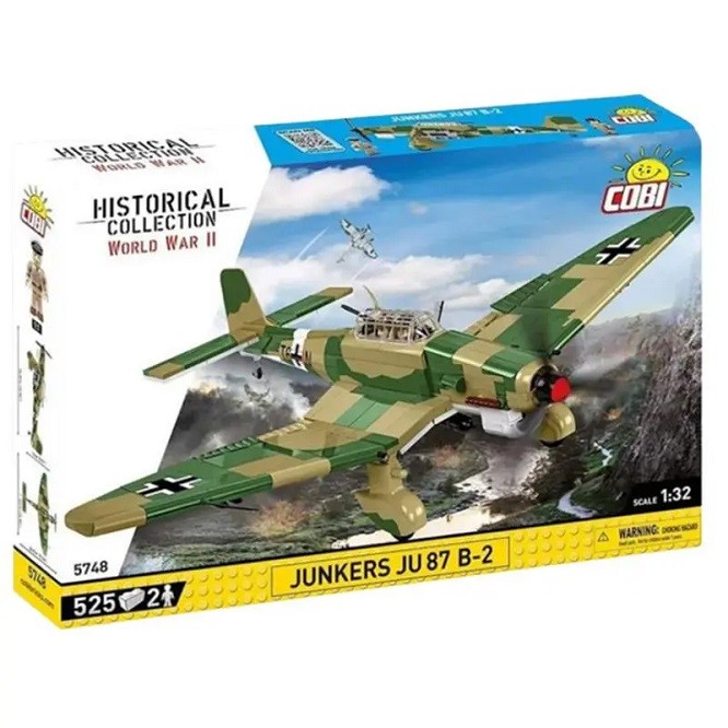 Cobi 5748 - Historical Collection - World War II - Junkers Ju 87 B-2 - New