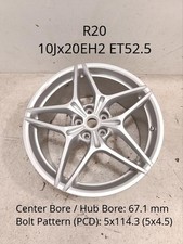 Alloy wheels 37624 Ferrari California 2015 R20 EJ 10 ET52.5 5x114.3