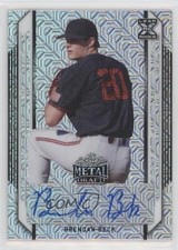 2021 Leaf Metal Draft Silver Mojo Brendan Beck #BA-BB2 Auto 0tw4