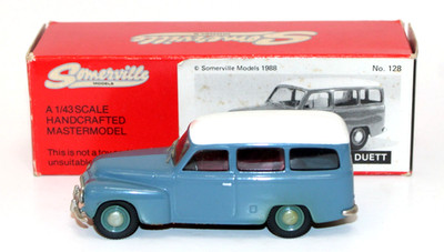 Somerville 128 1960 Volvo 210 Duett Station Eagon Blue Mint/ Box 1988