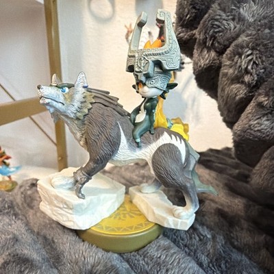 Nintendo amiibo Wolf Link & Midna Figure Zelda Twilight Princess (2016)