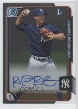 2015 Bowman Chrome Prospects Rob Refsnyder Robert #BCAP-RR Auto 1b0
