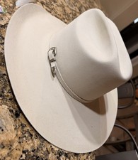 Vintage Bailey Western 30X Beaver Hat  - Grey - 7 3/8
