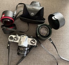Asahi Pentax K1000 SE K film camera SP 2952751, 3 Lenses And Manual