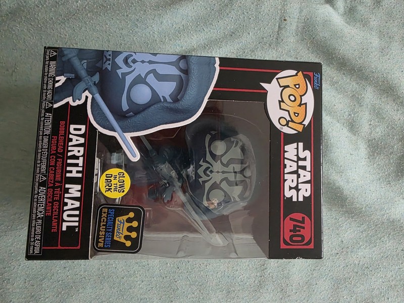 Funko Pop! Vinyl: Star Wars Darth Maul Glow In The Dark Funko Specialty Series