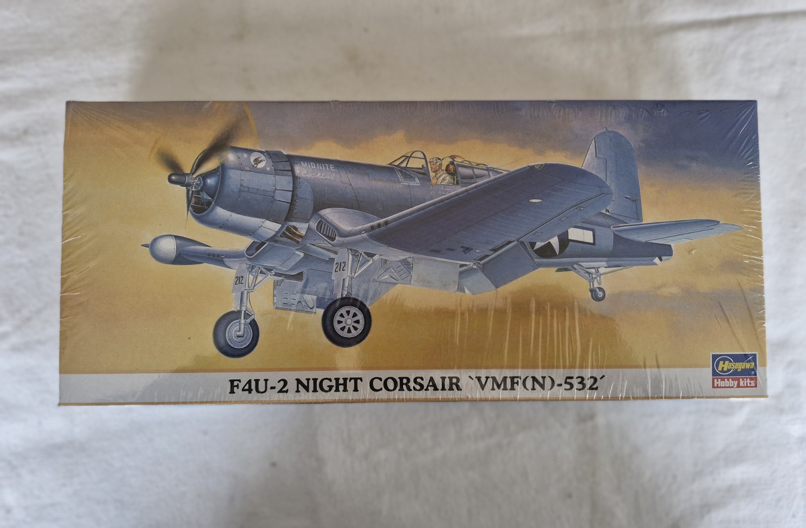 Maquette F4U-2 Night Corsair 1/72 Hasegawa kit avion militaire WWII AV060