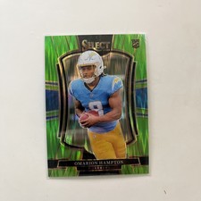 Select 2025  #102 Omarion Hampton Neon Green Prizm Shock /699