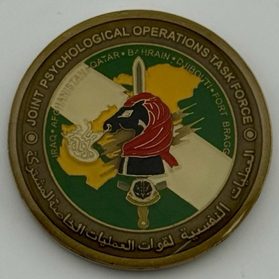 #ad Joint Psychological Operations Task Force Challenge Coin JPOTF GWOT Fort Bragg $149.99