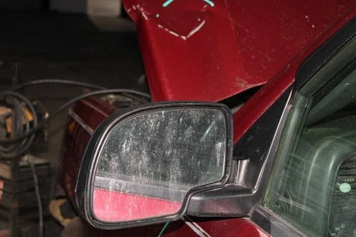 CHEVROLET SILVERADO 1500 PICKUP LH Left Driver Door Mirror Power NON-Turn Signal