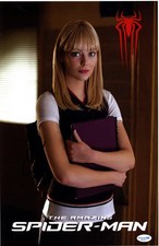Emma Stone Signed Autographed 11x17 Photo The Amazing Spider-Man Gwen ACOA