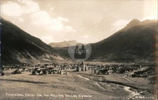 RPPC Silverton,CO Million Dollar Highway San Juan County Sanborn Vintage PC